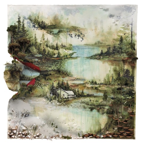 Bon Iver's Self Titled Album cover
